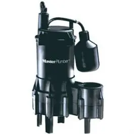 4/10-Hp Motor, 8.5V 5250-Gph Thermoplastic Automatic Submersible Sewage Ejector Pump 1