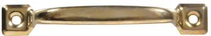 4.75  Brass Plated Scrn Dr Pull 1
