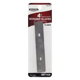 4-In. Replacement Glass & Tile Scraper Blades, 5-Pk. 1