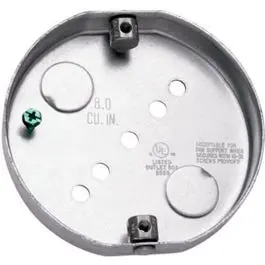 4-Inch Round Ceiling Pan 1