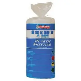 4-Mil Polyethylene Sheeting, Clear, 3 X 50-Ft. 1