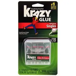 4-Pack Krazy Glue Singles 1