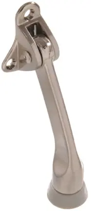 4  Satin Nickel Kickdn Door Stop 1