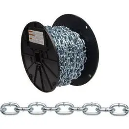 #4 Straight Link Chain, 100-Ft. 1