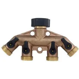 4-Way Brass Manifold 1