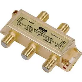 4-Way Satellite Splitter 1