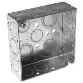 4 X 1-1/2-Inch Deep Welded Corners Square Box 1