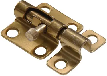 4  Zinc   Yellow Dichromate Barrel Bolt 1