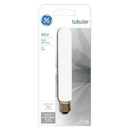 40-Watt Clear Tubular Light Bulb 1