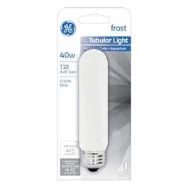 40-Watt Frosted Tubular Light Bulb, 415 Lumens 1