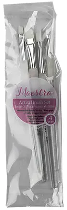 4044 Artist Brush Set Wtt Taklon 4Pc 1