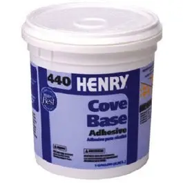 440 Cove Base Adhesive, 1-Gal. 1