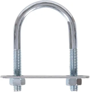 5/16X4-13/16X2 Zinc Plated U-Bolt 1
