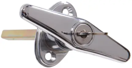 5/16X4  Chrome T-Hndle W/Key 1