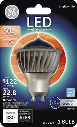 5.5W Mr16 Gu10 Led Sw 50W Eq Flood Bulb 1