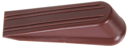 5  Brown Wedge Door Stop 1