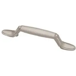 5-In. Satin Nickel Spoon Foot Cabinet Pull 1