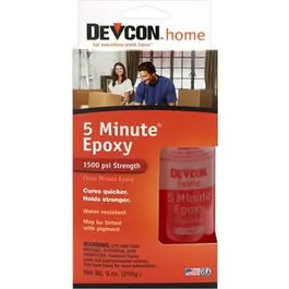 5-Minute Fast-Drying Epoxy, 9-Oz. 1