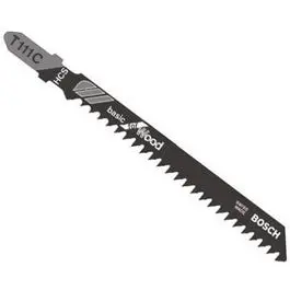 5-Pack 4-Inch 6-Tpi Wood-Cutting Jigsaw Blade 1