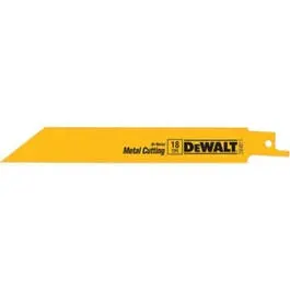 5-Pk., 6-In. 18-Tpi Bi-Metal Reciprocating Saw Blade 1