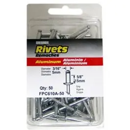 50-Pack Extra Long Aluminum Rivets 1