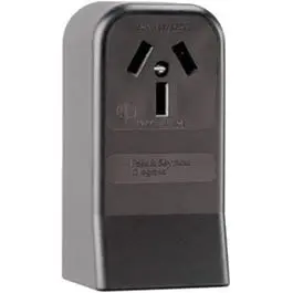 50A 125/250V 3W Surface Mount Range Outlet 1