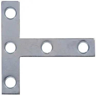 5X5 Zinc Plated T-Plate 1