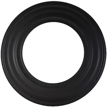 6  24Ga Blk Stove Pipe Collar 1