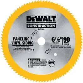 6.5-In. 90-Tpi Vinyl & Panel Circular Saw Blade 1