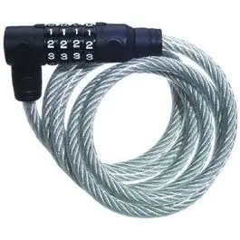 6-Ft. Bike Cable With Combination Barrel Lock 1