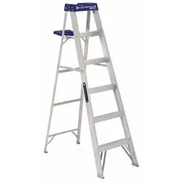 6-Ft. Step Ladder, Aluminum, Type I, 250-Lb. Duty Rating 1