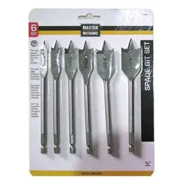 6-Piece Spade Bit Set 1