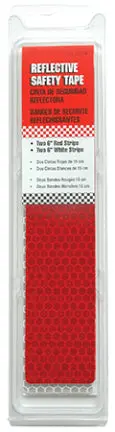 6  Red And White Safety Tape 1