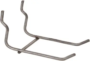 6  Zinc Plated Peg Dble Hook 1