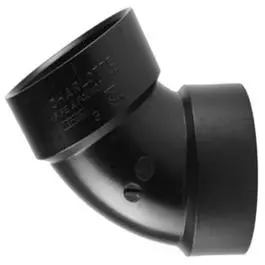 60-Degree Ell, Abs/Dwv, 1.5-In. 1