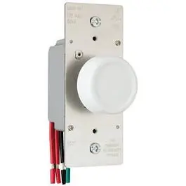 600-Watt Light Almond 3-Way Maximum Rotary Dimmer Switch 1