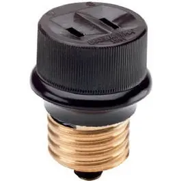 660-Watt Brown Lampholder Adapter 1
