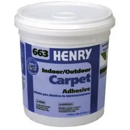 663 Outdoor Carpet Adhesive, 1-Gal. 1