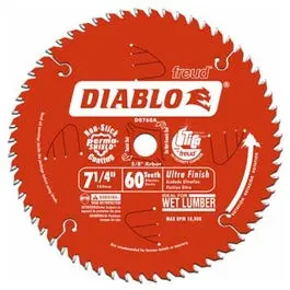 7-1/4-In. 60-Tpi Fine Finish Blade 1