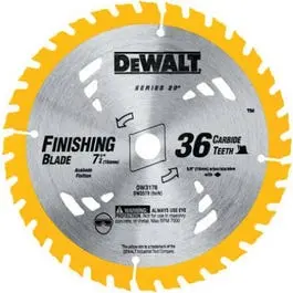 7.25-Inch 36-Tpi Carbide Saw Blade 1