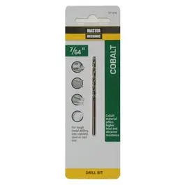 7/64 X 2-5/8-In. Cobalt High-Speed Drill Bit 1