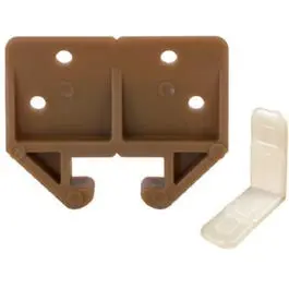 7/8-In. Brown Drawer Track Guide 1