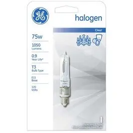 75-Watt Halogen Quartz Light Bulb 1