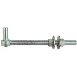 .75 X 10-In. Zinc Bolt Gate Hook 1