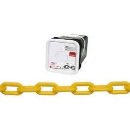 #8 Yellow Plastic Chain, 138-Ft. 1