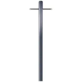 80-Inch Black Finish Steel Lantern Post 1