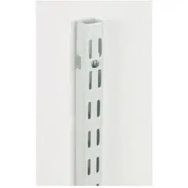 84-In. White Wall Shelf Track 1