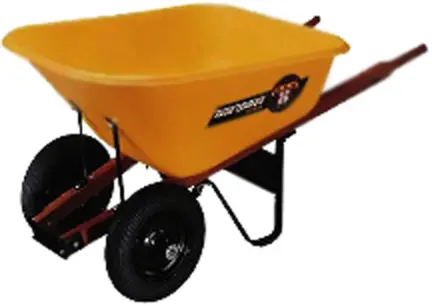 8Cu  Poly Wheelbarrow Kit 1