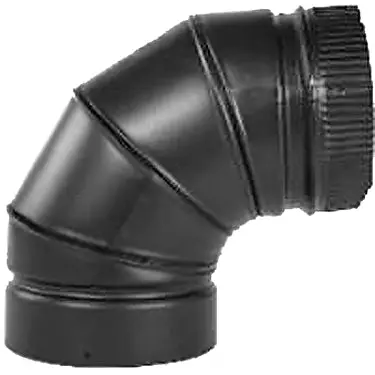 8X24 Ga Blk Adj Elbow 1