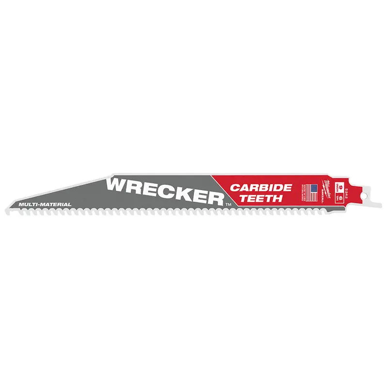 9" 6 Tpi The Wrecker™ With Carbide Teeth Sawzall® Blade 1Pk 1